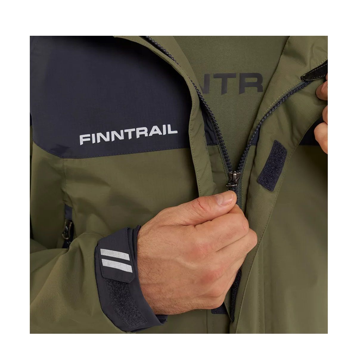 Детальная фотография — Костюм демисезонный Finntrail GT Khaki 3465 р.XL хаки