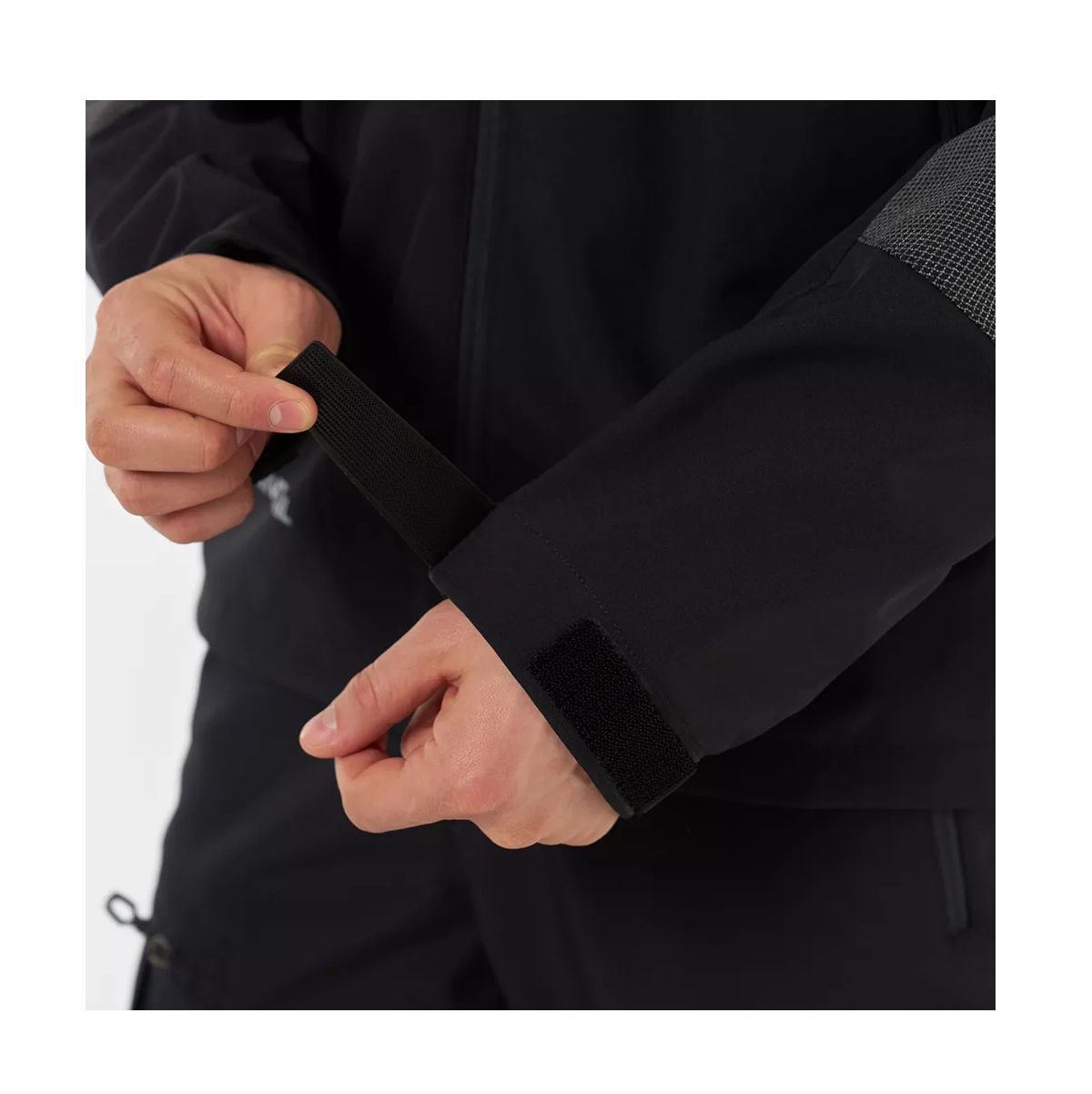 Детальная фотография — Куртка демисезонная Finntrail Tactic Graphite 1323 (SoftShell) р.L черная