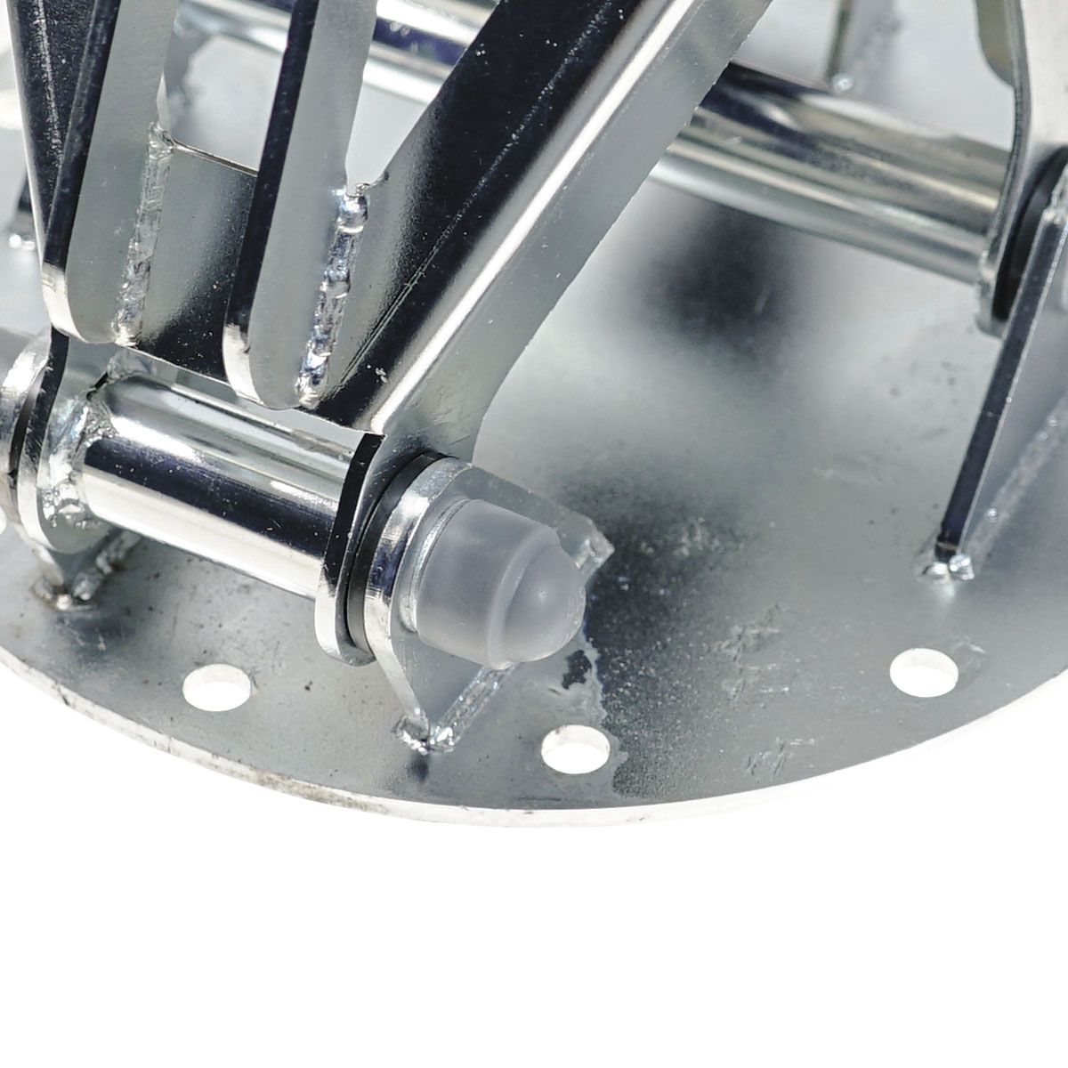 Детальная фотография — Амортизационная стойка Патриот А200 с пневмоцилиндром, оцинкованная