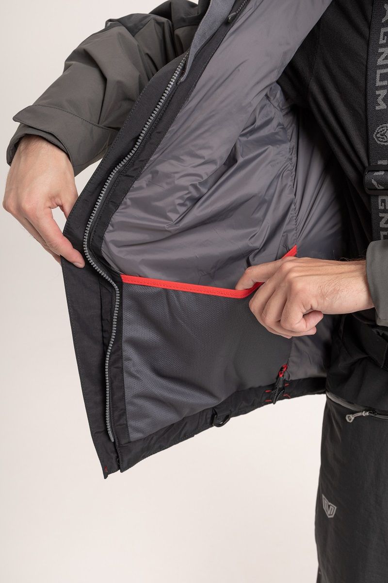 Детальная фотография — Костюм демисезонный Magnum Vortex р.52-54 рост 182-188 графитовый, черный