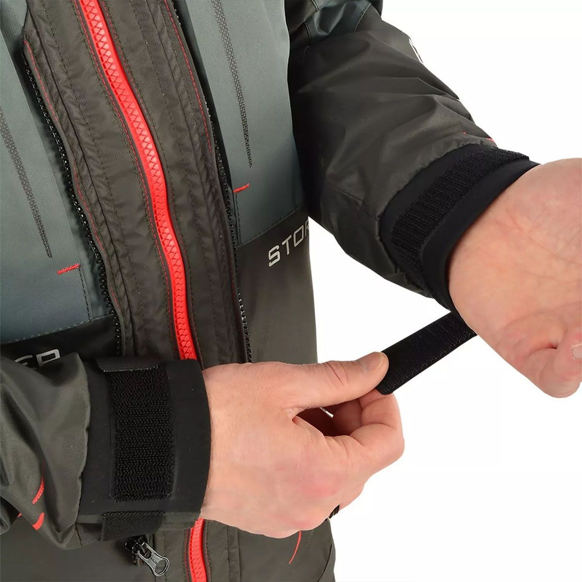 Детальная фотография — Костюм демисезонный HSN Angler (Scandinavia) (без страховочного жилета) р.52-54 рост 182 серый (до 0°C)