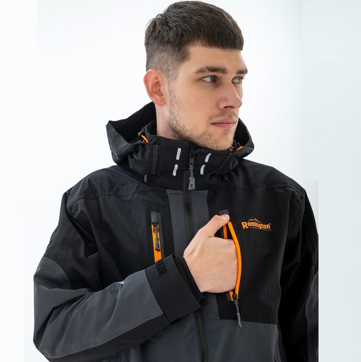Детальная фотография — Костюм демисезонный Remington Fishing Great Take Black р.L