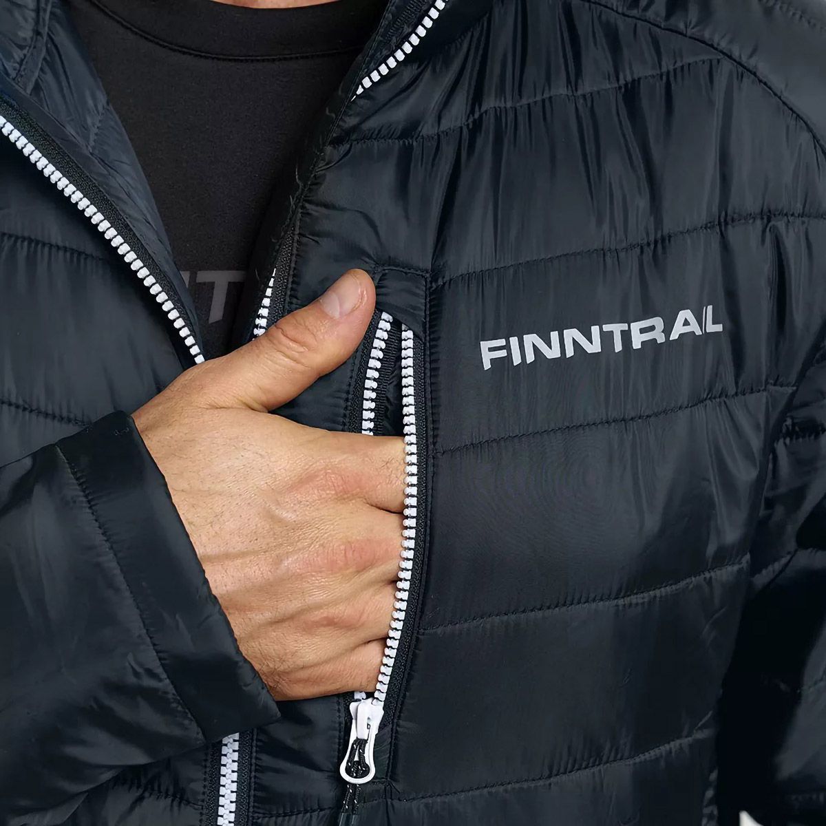 Детальная фотография — Термокуртка Finntrail Master Hood DarkBlue 1504 р.L темно-синяя