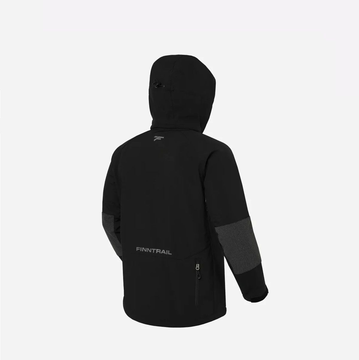 Детальная фотография — Куртка демисезонная Finntrail Tactic Graphite 1323 (SoftShell) р.L черная