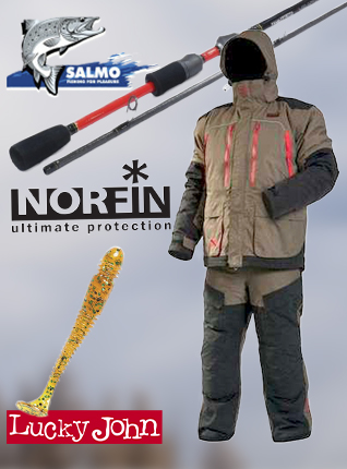 Акция на товары ТМ Salmo, Norfin и Lucky John