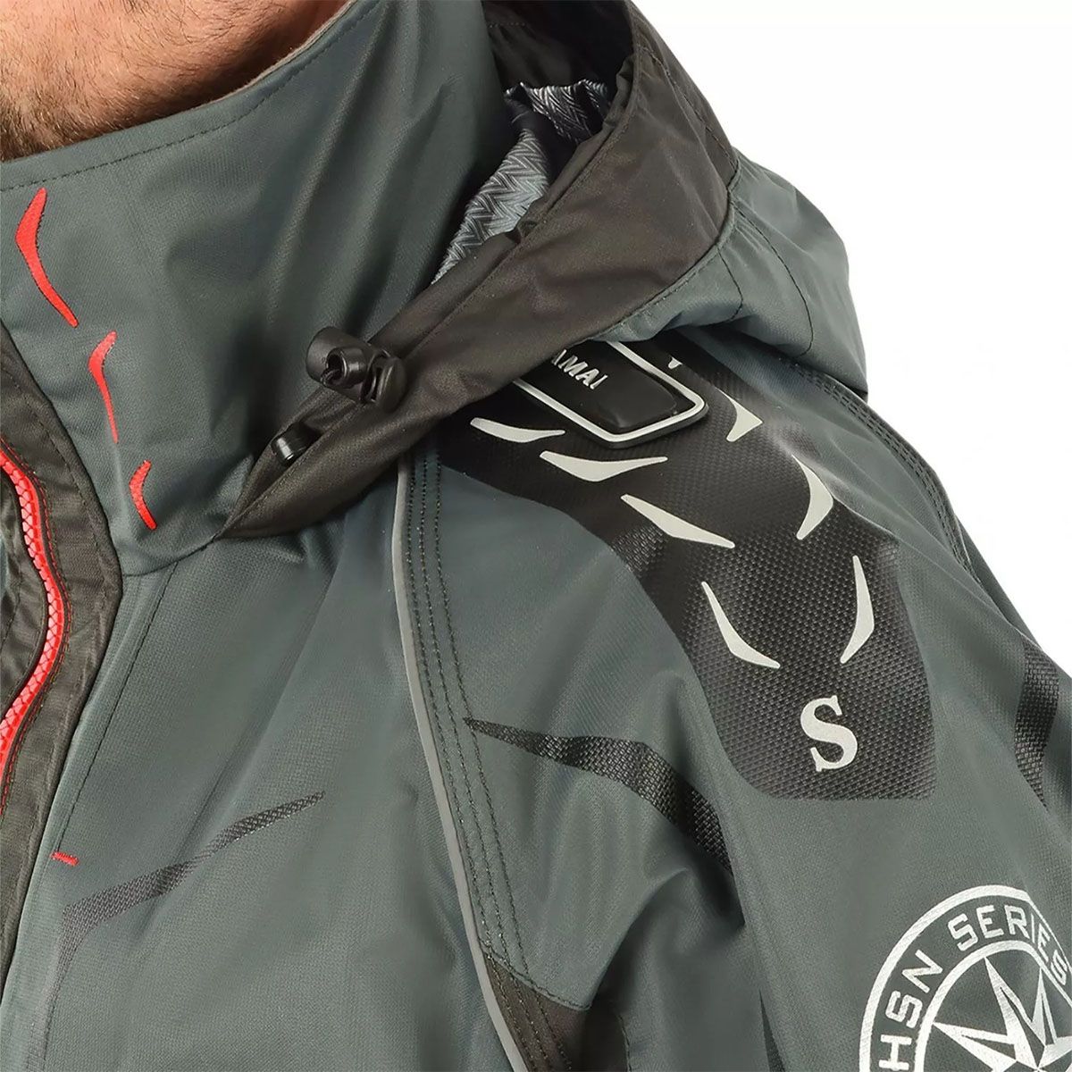 Детальная фотография — Костюм демисезонный HSN Angler (Scandinavia) (без страховочного жилета) р.52-54 рост 182 серый (до 0°C)