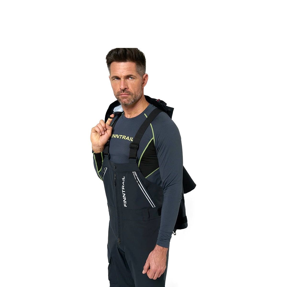 Детальная фотография — Костюм демисезонный Finntrail Tournament Graphite 3470 р.L графитовый