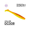 Виброхвосты Esox Gekasa 4" 10,2см съедобные, цвет DC008 (5шт)