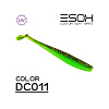Виброхвосты Esox Tratta 3.5" 8,9см съедобные, цвет DC011 (6шт)