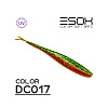 Слаги Esox Фурия 5.9" 15см съедобные, цвет DC017 (4шт)