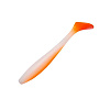 Виброхвосты Narval Choppy Tail 16см цвет 010 (White Rabbit) (3шт)