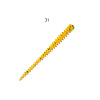 Слаги CF Cruel leech (пиявка) 1.6" 4см съедобные, цвет 31 аромат кальмара (16шт)