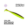 Виброхвосты Esox Sheasy 3.6" 9,2см съедобные, цвет DC002 (5шт)