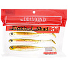 Виброхвосты съедобные Diamond Flash-J Shad 5" 12,7см цвет 02 (4шт)
