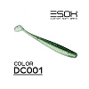 Виброхвосты Esox Tratta 3.5" 8,9см съедобные, цвет DC001 (6шт)