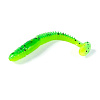 Виброхвосты Lucky John Tioga 3.9" 10см съедобные, цвет T18 (5шт)