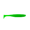 Виброхвосты Zub Izi 2" 5см съедобные, цвет 401 (зеленый) (10шт)