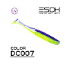 Виброхвосты Esox Sheasy 3.6" 9,2см съедобные, цвет DC007 (5шт)