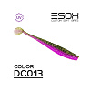 Виброхвосты Esox Tratta 3.5" 8,9см съедобные, цвет DC013 (6шт)