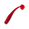 Виброхвосты Intech Long Heel 4" 10см съедобные, цвет IN53 (5шт)