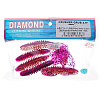 Твистеры съедобные Diamond Crusher Grub 3.9" 9,9см цвет DB22 (5шт)