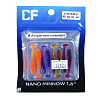 Виброхвосты CF Nano Minnow 1.6" 4см съедобные, цвет MIX49 аромат кальмара (8шт)
