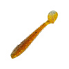 Виброхвосты Mottomo Booster 9,5см съедобные, цвет Pumpkin Glitter (5шт)