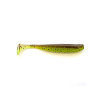 Виброхвосты съедобные Diamond Easy Shiner 4" 10см цвет 401 (7шт)