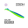 Виброхвосты Esox Gekasa 4" 10,2см съедобные, цвет DC003 (5шт)