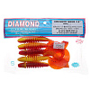 Твистеры съедобные Diamond Crusher Grub 3.9" 9,9см цвет DB03 (5шт)