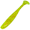 Виброхвосты Keitech Easy Shiner 4.5" 11,4см съедобные, цвет Chartreuseredflake (6шт)