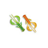 Приманки CF Nimble (рачок) 1.6" 4см съедобные, цвет 4d/5d аромат кальмара (9шт)
