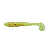 Виброхвосты Keitech Swing Impact Fat 3.8" 9,7см съедобные, цвет Chartreuseredflake (6шт)