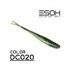 Слаги Esox Фурия 4" 10см съедобные, цвет DC020 (5шт)