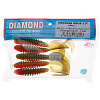 Твистеры съедобные Diamond Crusher Grub 3.9" 9,9см цвет T76 (5шт)