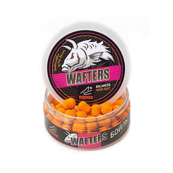 Бойлы Minenko Wafters Minenko Pop-Up Dumbells насадочные 11x14мм 150гр Тутти-Фрутти, в банке