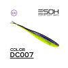 Слаги Esox Фурия 7" 18см съедобные, цвет DC007 (3шт)