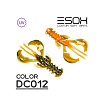 Приманки Esox Rappid (рачки) 3.2" 8см съедобные, цвет DC012 (4шт)