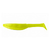 Виброхвосты Allvega Belly Dance Shad 7см 3,5гр съедобные, цвет pearl lemon (7шт)