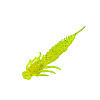 Приманки Zub Larva (личинка стрекозы) 8см съедобные, цвет 310 (желтый, с блестками) (5шт)