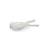 Приманки Ojas Tisbe (рачок) 2,7см съедобные, плавающие, цвет White (fluo), аромат сыра, в банке (12шт)
