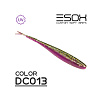 Слаги Esox Фурия 5.9" 15см съедобные, цвет DC013 (4шт)