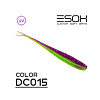 Слаги Esox Фурия 4" 10см съедобные, цвет DC015 (5шт)