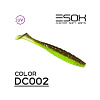 Виброхвосты Esox Gekasa 4" 10,2см съедобные, цвет DC002 (5шт)