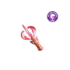 Приманки CF Nimble (рачок) 4" 10см съедобные, цвет 12 аромат кальмара (5шт)