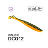 Виброхвосты Esox Gekasa 4" 10,2см съедобные, цвет DC012 (5шт)