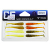 Виброхвосты CF Nano Minnow 2.2" 5,5см съедобные, цвет MIX71 аромат кальмара (8шт)