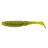 Виброхвосты Allvega Power Swim 10см 9гр съедобные, цвет green pumpkin (4шт)