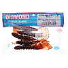 Твистеры съедобные Diamond Crusher Grub 3.9" 9,9см цвет PA16 (5шт)