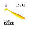 Виброхвосты Esox Tratta 3.5" 8,9см съедобные, цвет DC008 (6шт)
